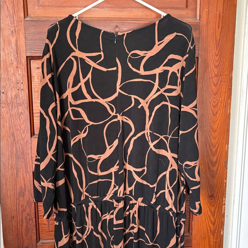 Chicos Jumpsuit NWT Size 4 Travelers 3/4 Sleeve - Picture 7 of 9